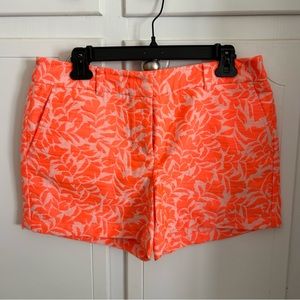 Bright Pink/Orange Loft Shorts